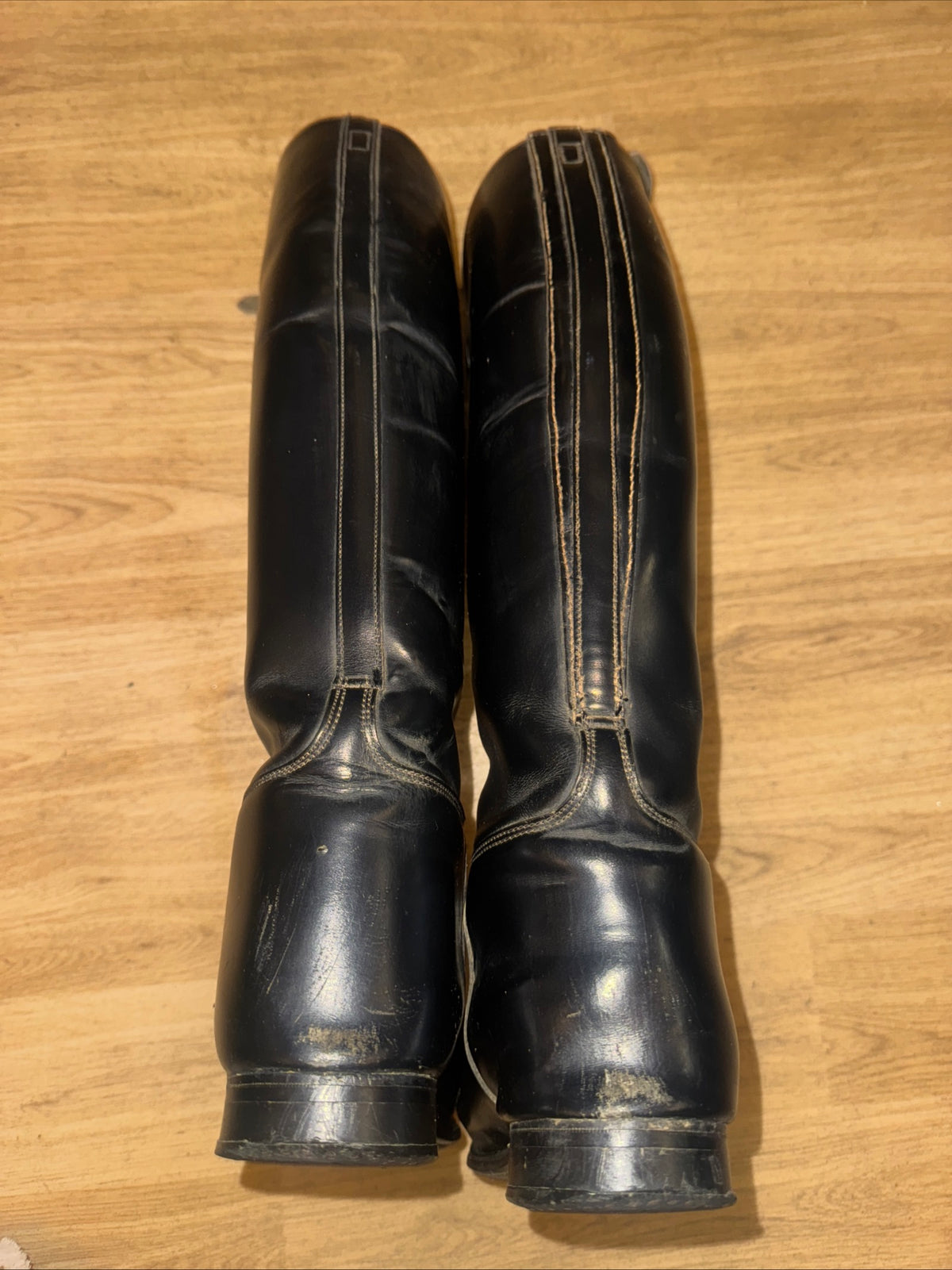 Hawkins Long Leather Ladies 7.5 Riding Boots
