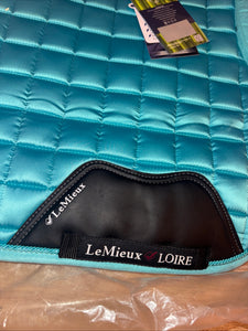 Lemieux Size Large Dressage Saddle Pad - AZURE Loire Memory Foam