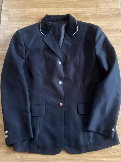 Sherwood Forest Navy Ladies Size 18 Show Jacket #77