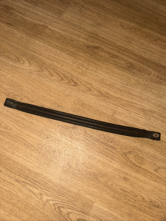 Collegiate Black Pony Size Browband #716