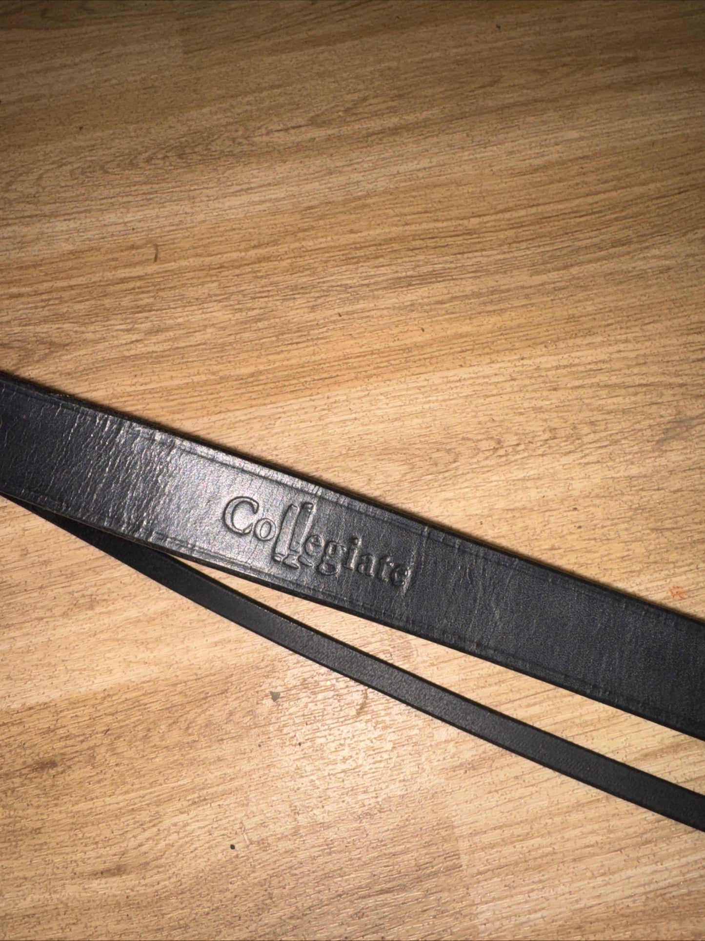 Collegiate Black Size Full Headpiece Bridle Spare English Leather #90