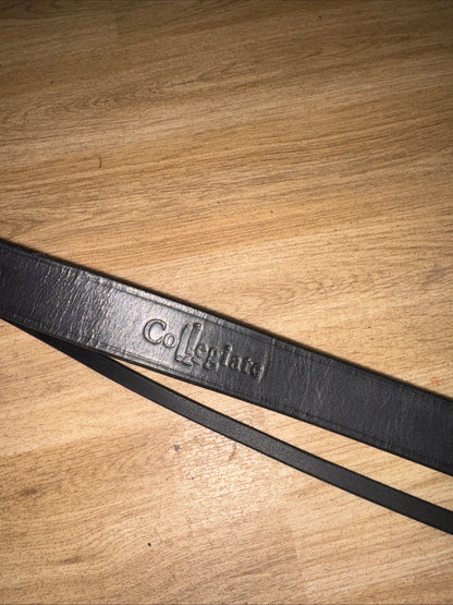 Collegiate Black Size Full Headpiece Bridle Spare English Leather #90
