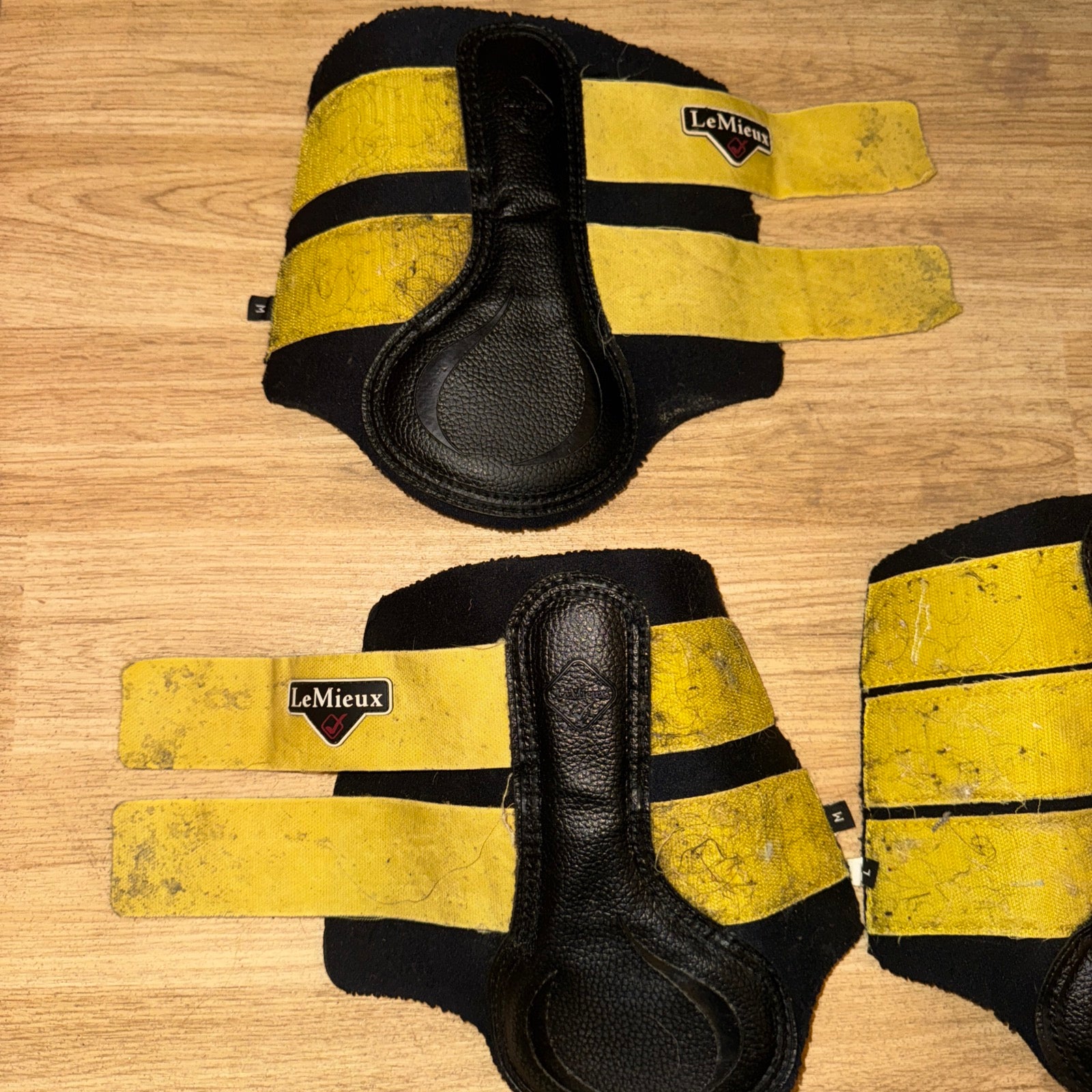 Lemieux Cob & Full Brushing Boots - FREE Post - YELLOW