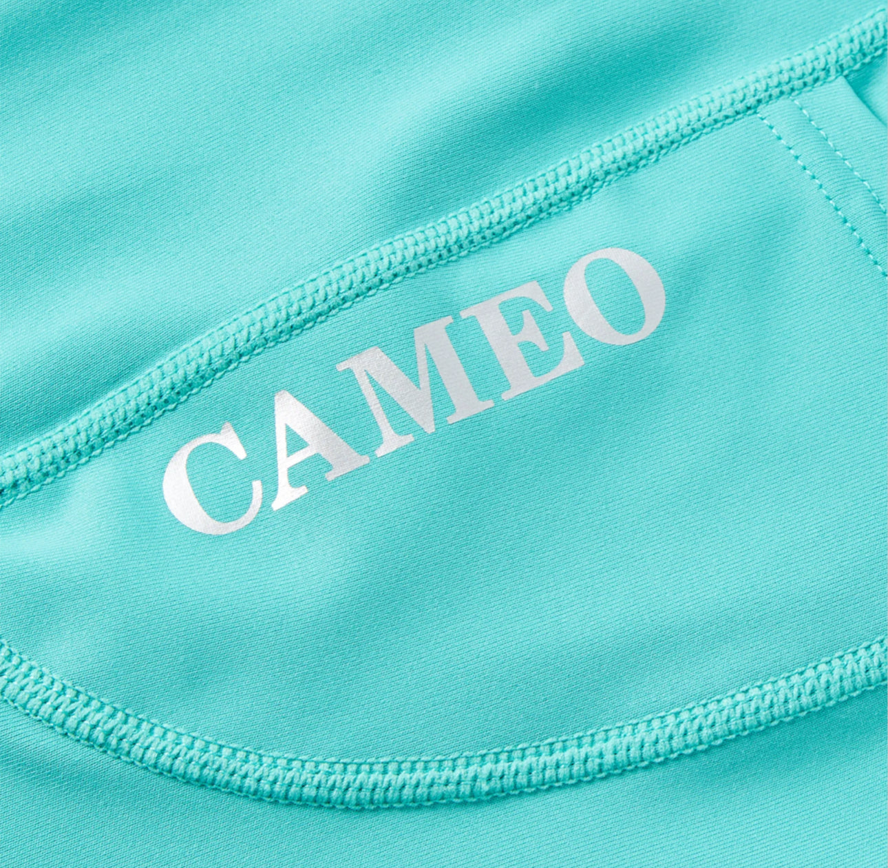 Cameo Junior Performance Riding Tights - Turquoise
