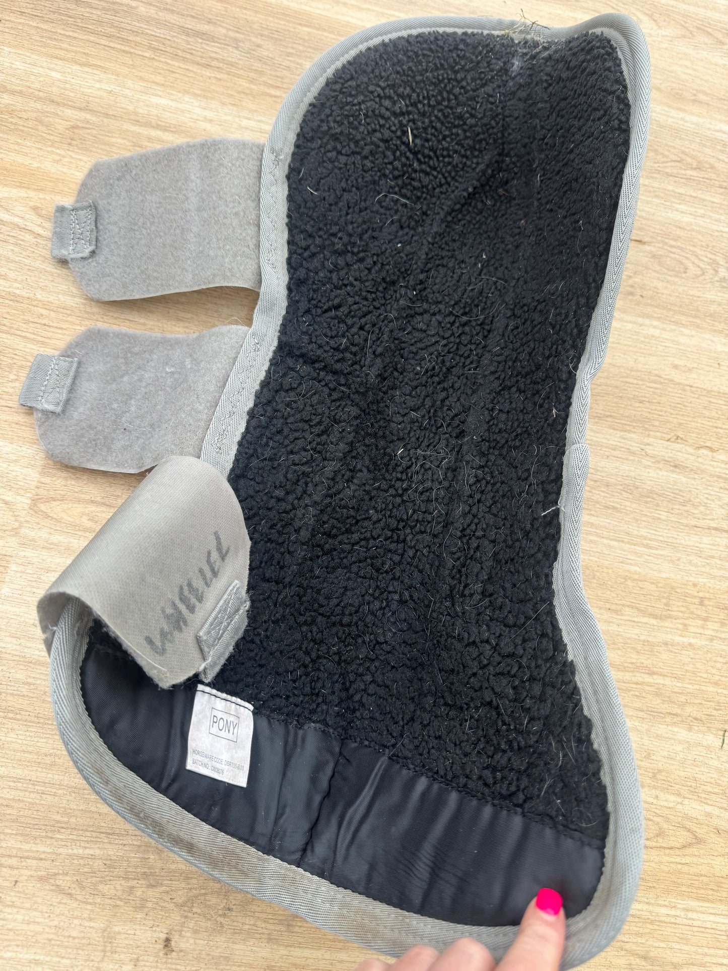 Amigo Grey Pony Size Set Of 4 Travel Boots Fronts Rears Second Hand Tack