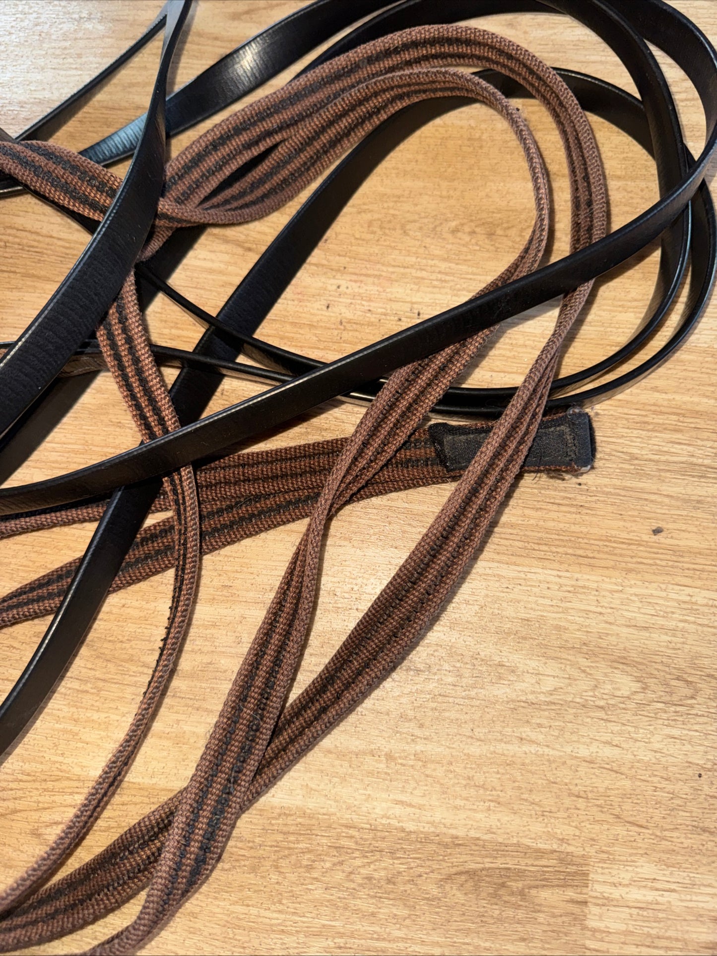 Driving Reins Size Full | Synthetic Web Grip