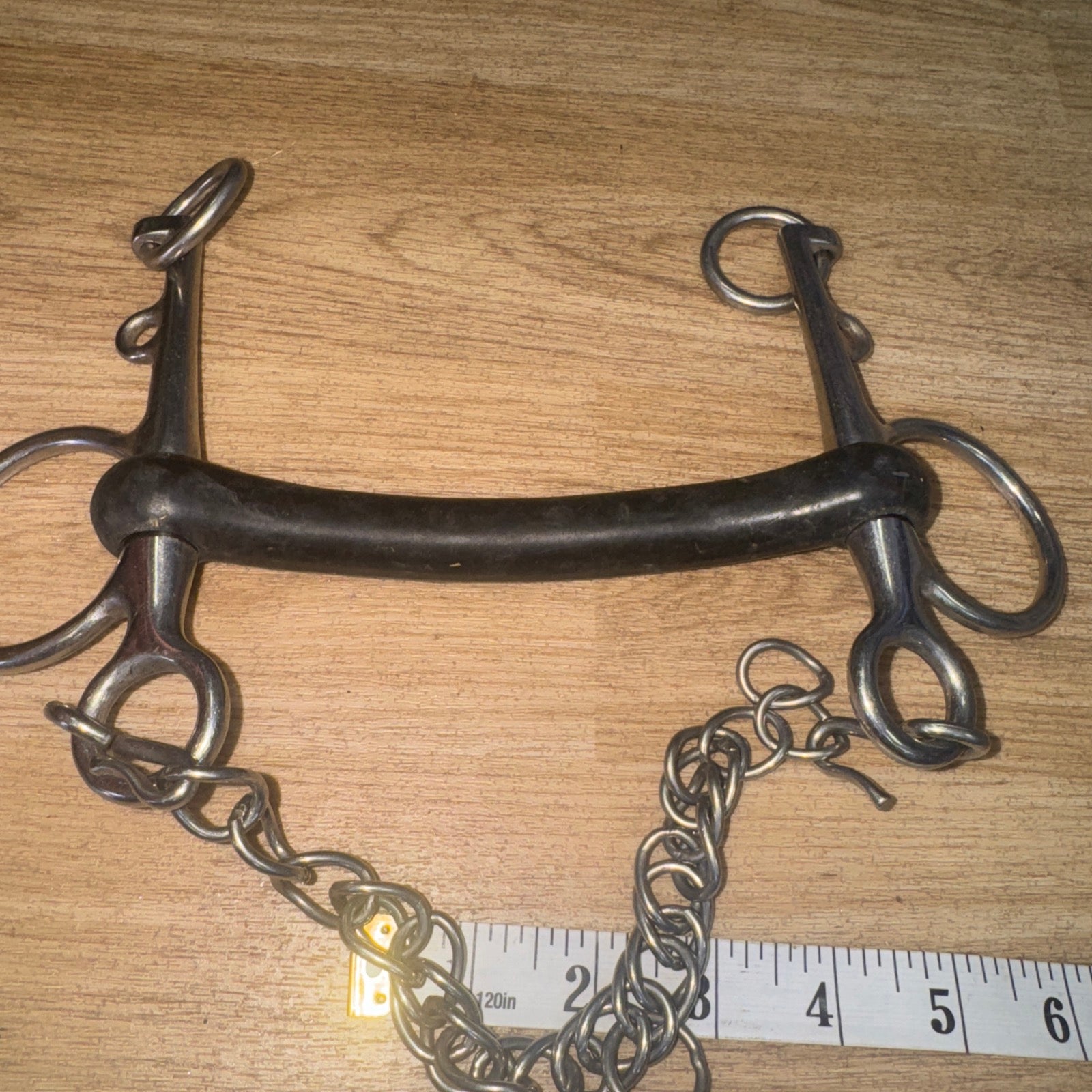 5.5” Rubber Pelham & Curb