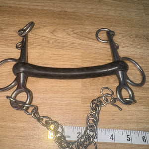 5.5” Rubber Pelham & Curb