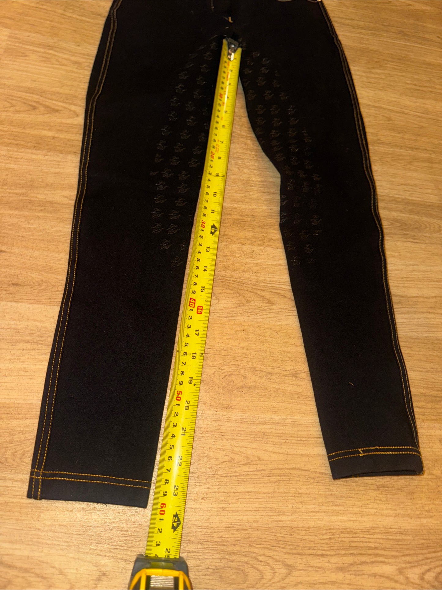 Legacy Black Gel Seat Jodphurs - Girls 22” Waist