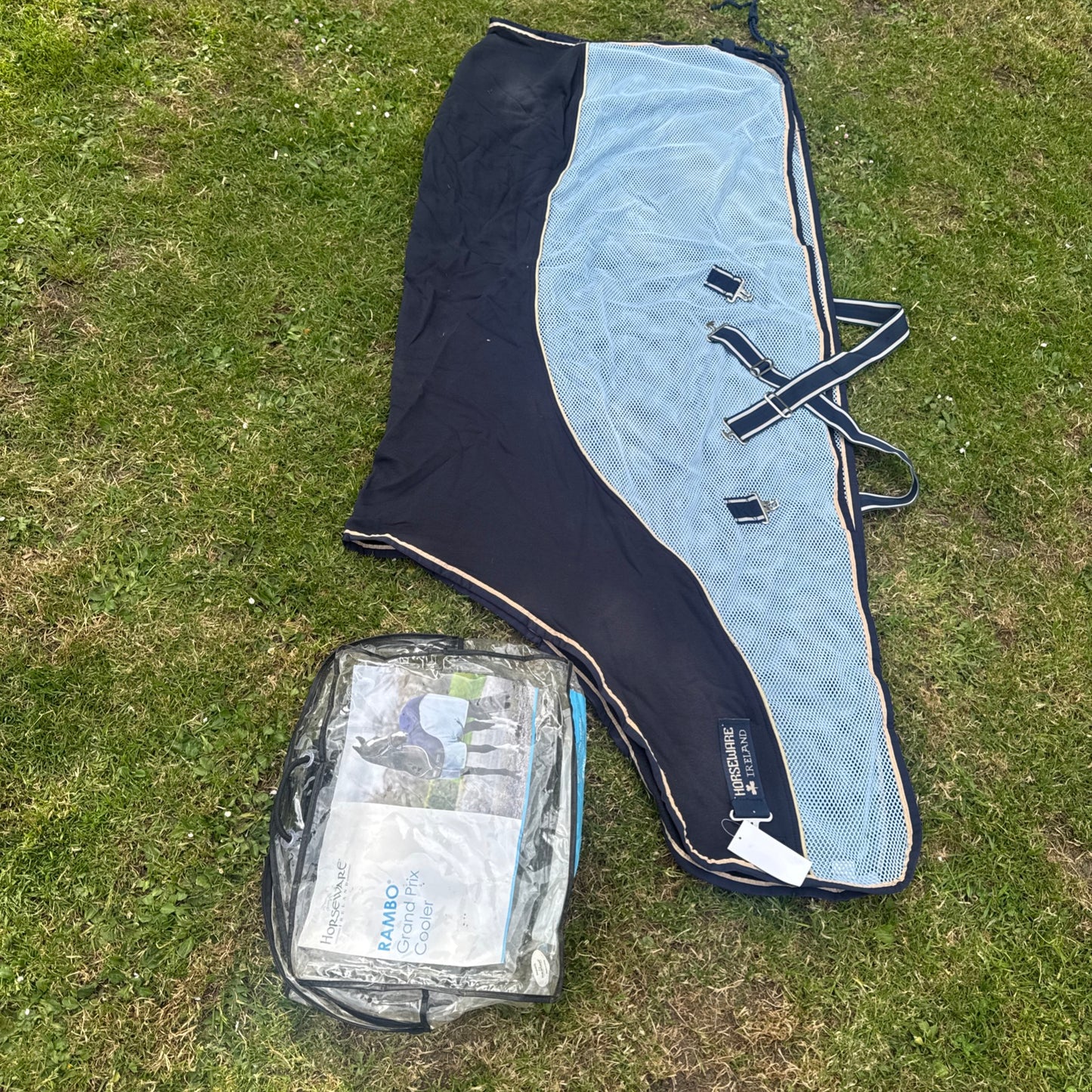 New Rambo Grand Prix Cooler Rug 6’0 Second Hand Horse Cob Tack