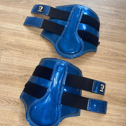Horka Blue Glitter Size Full Brushing Boots