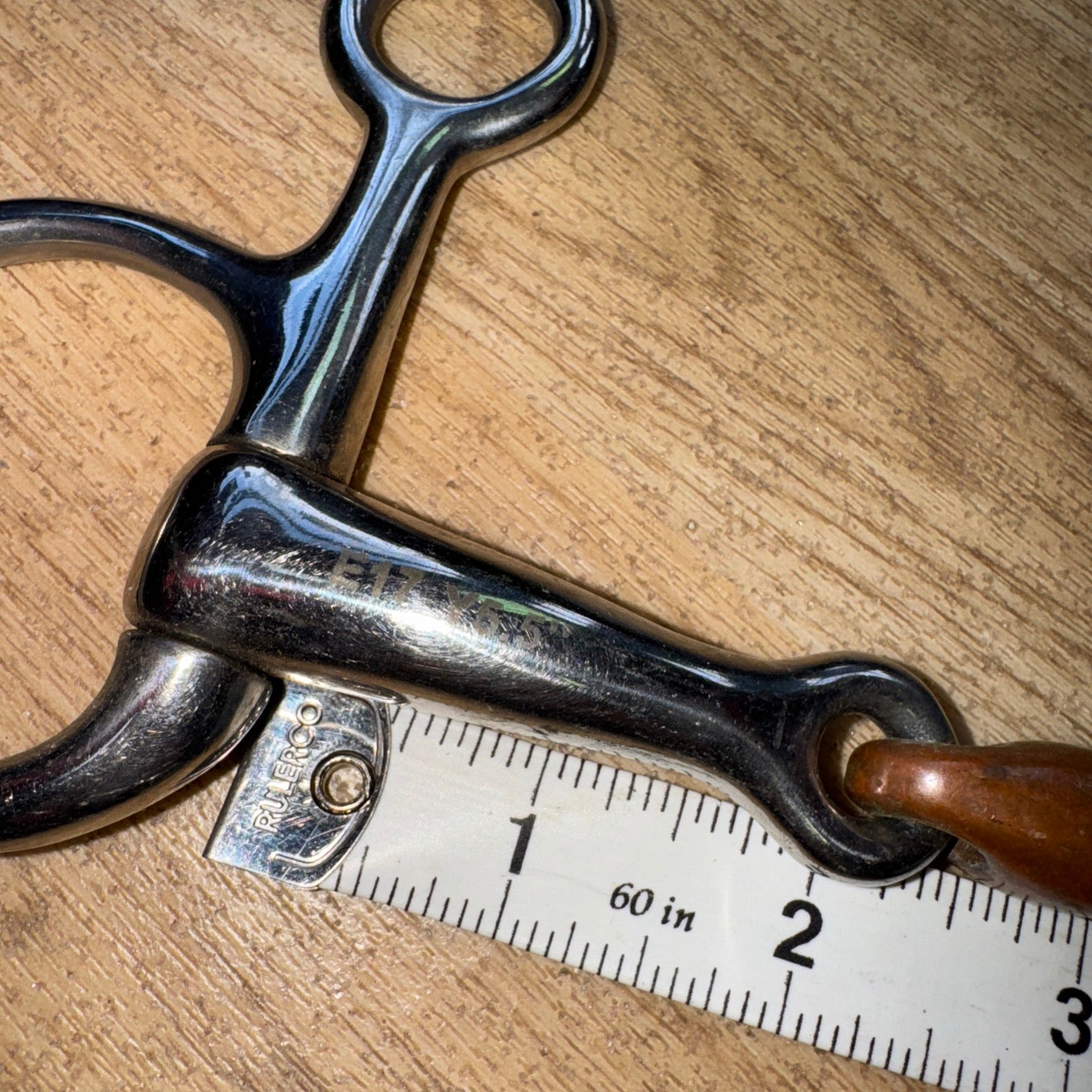 Lozenge 5.5” Hanging Cheek Snaffle - Free Post