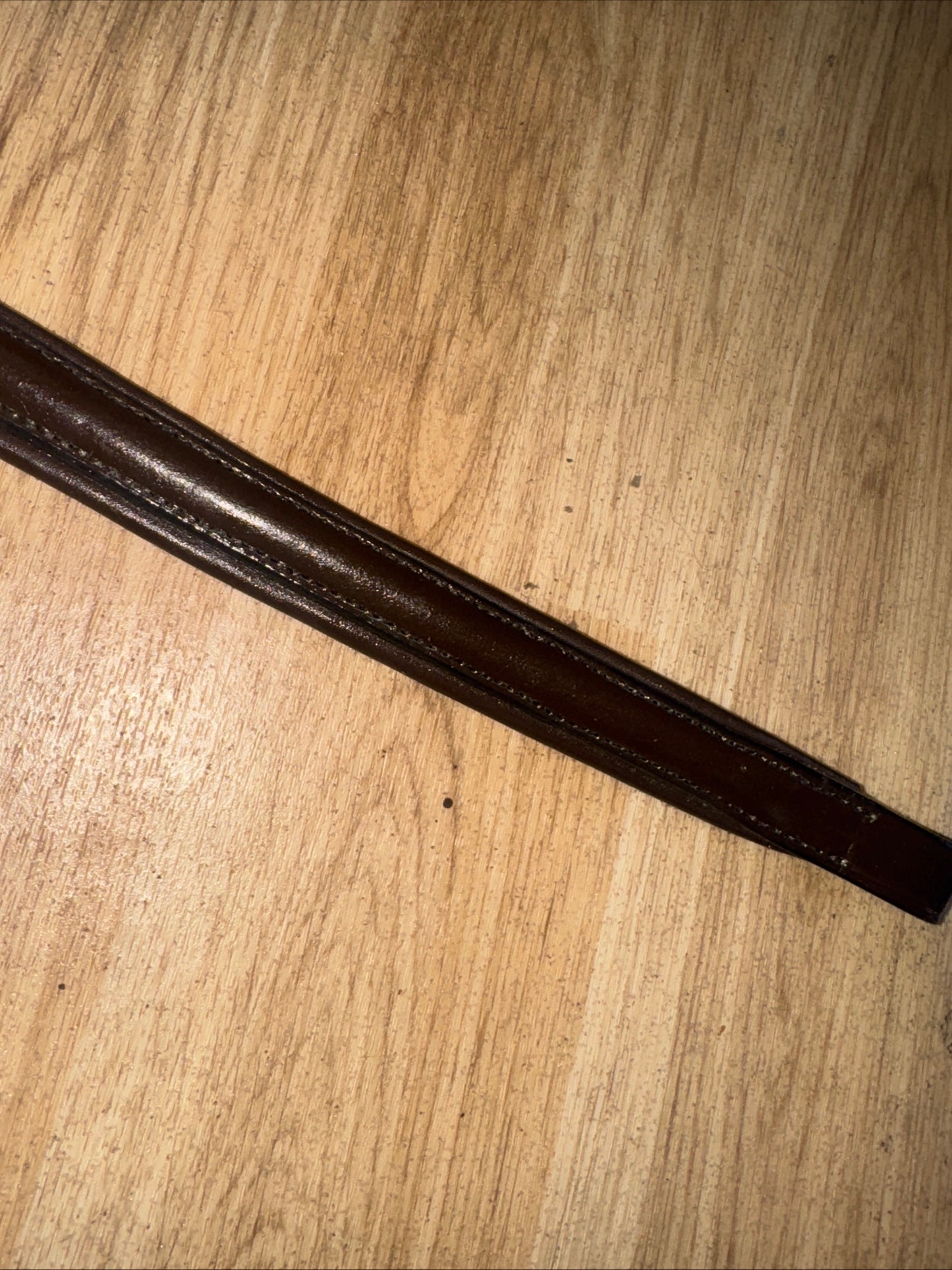 Brown Padded Browband - 16.5” #778