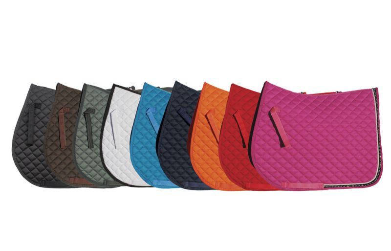 Rhinegold Elite Diamante Trimmed Saddle Cloth