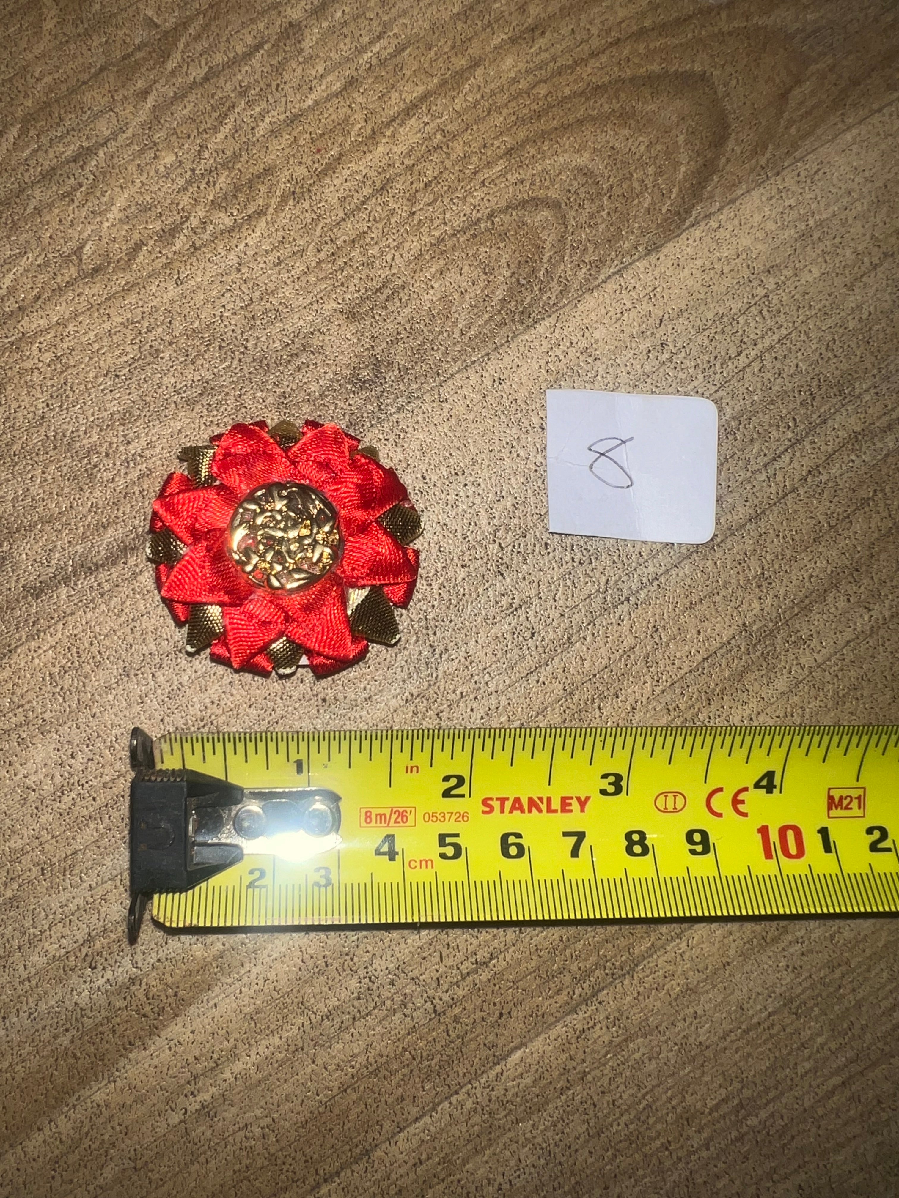 Rosette Button Hole