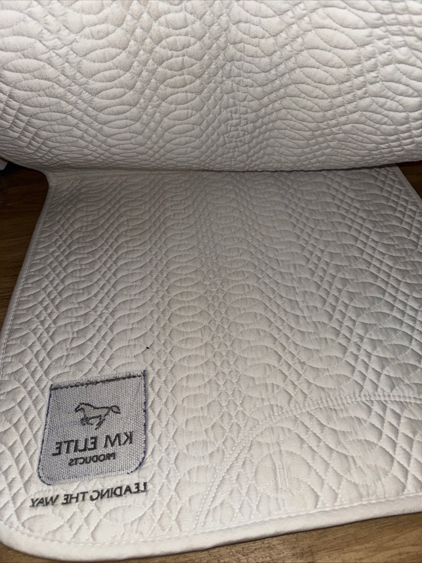 Km Elite Dressage Square Saddle Pad | Size Full | Sponsored Pad