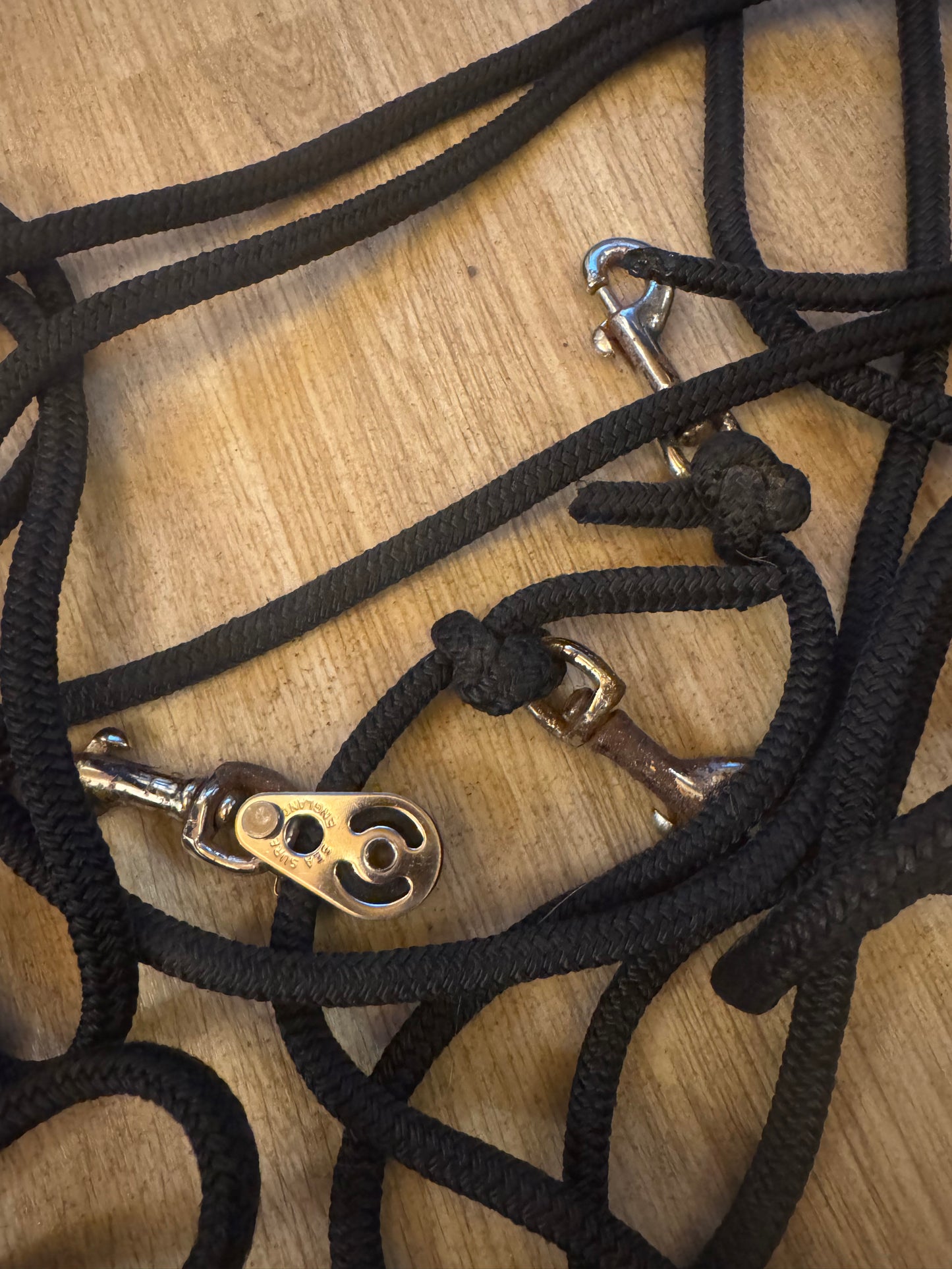 Passoa Style Black Training Aid | Lunging Horse Second Hand Tack
