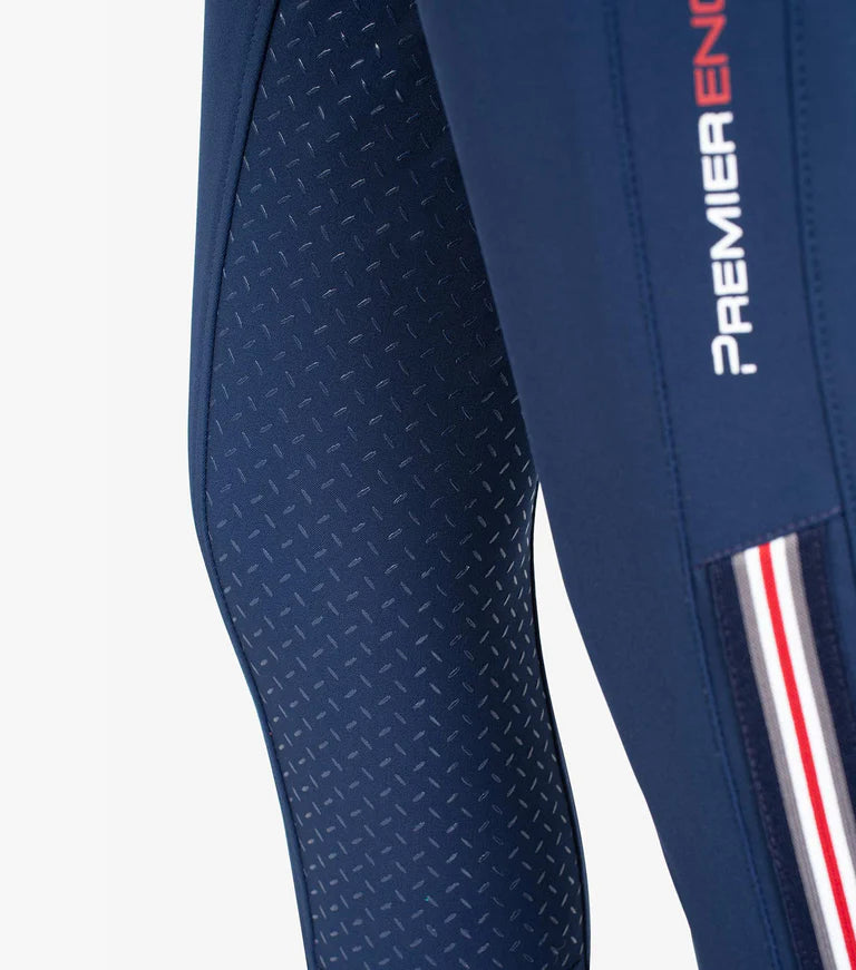 Premier Equine Mini Ralla Girl's Full Seat Gel Riding Breeches - Black or Navy