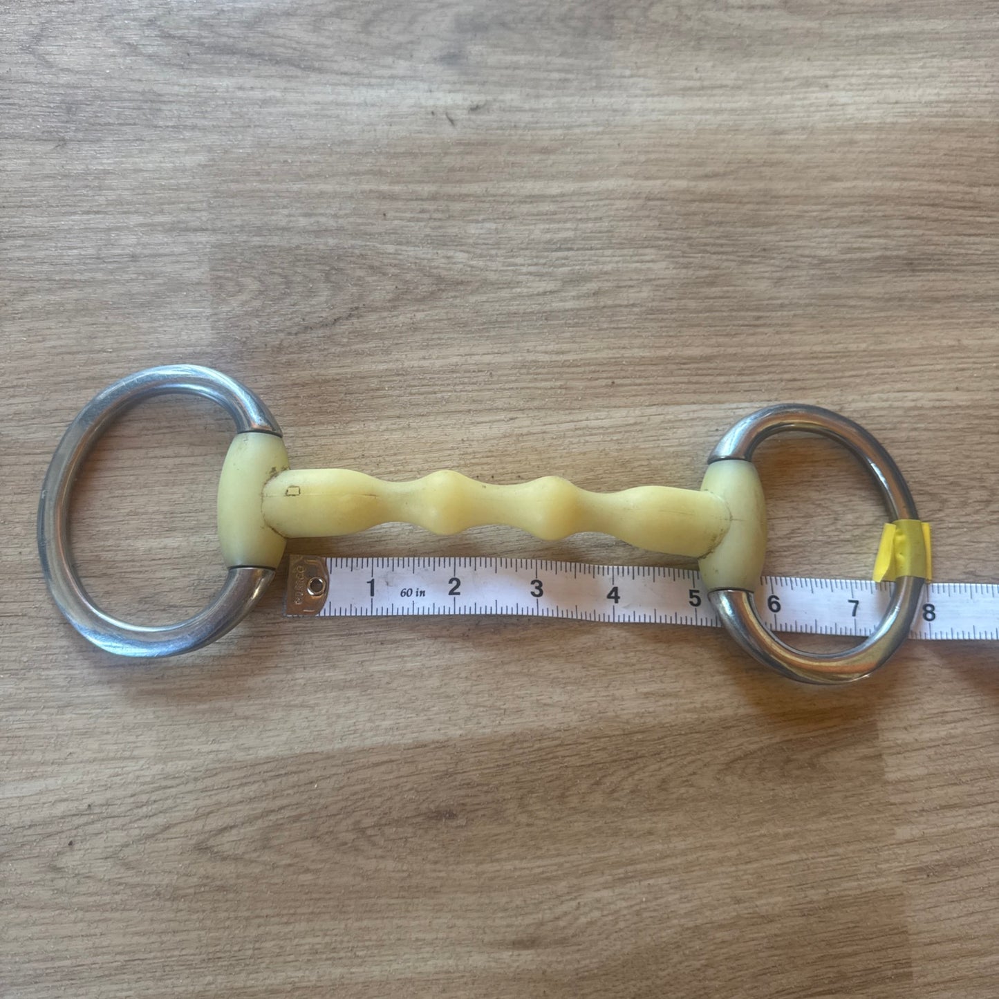 Genuine Happymouth Mullen Snaffle 5” Straight Bar  | Horse Pony Tack