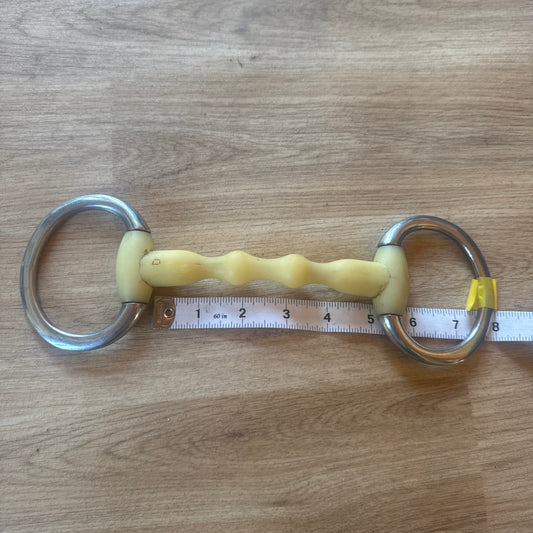 Genuine Happymouth Mullen Snaffle 5” Straight Bar  | Horse Pony Tack