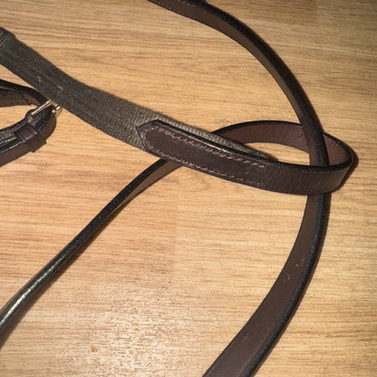 Full Size English Havana Continental Reins #83