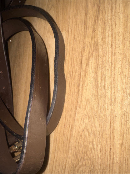 Gallop Havana Brown 56” Stirrup Leathers #65 Second Hand Horse Tack
