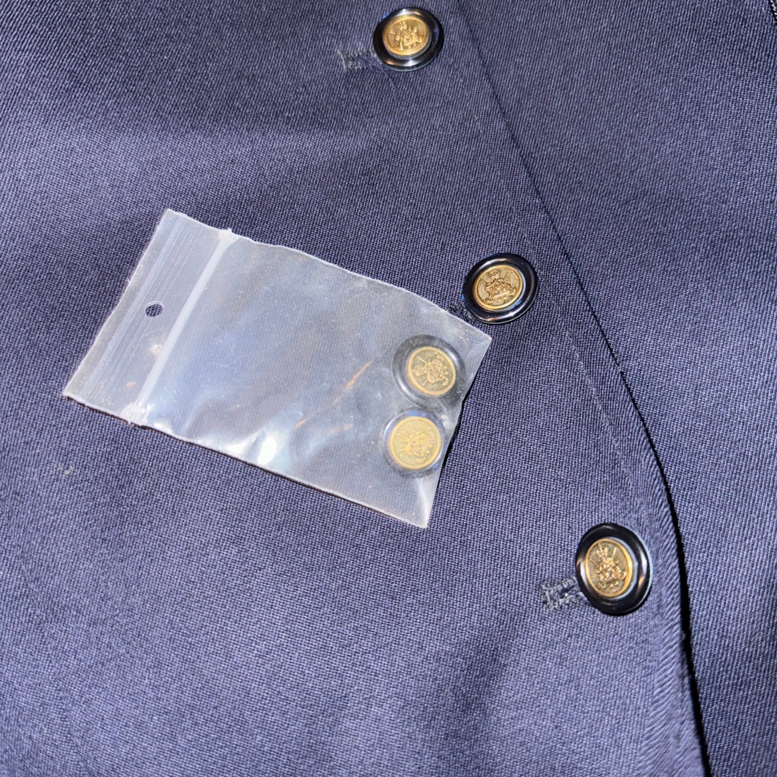 BorsodEste Navy & Gold Show Jacket 42” Size 18/20 Ladies