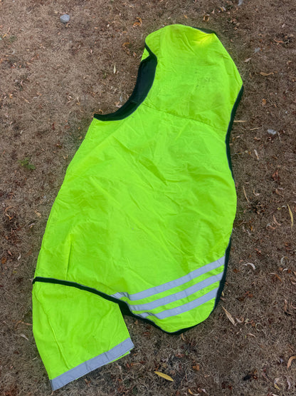 Rhinegold Size Cob Fleece Lined Waterproof Exercise Sheet Wrap Around Ride Horse