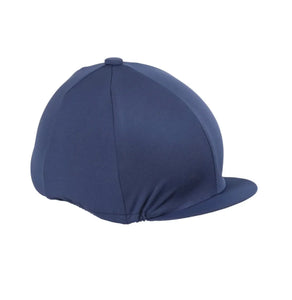 Navy Lycra Skull Hat Cover