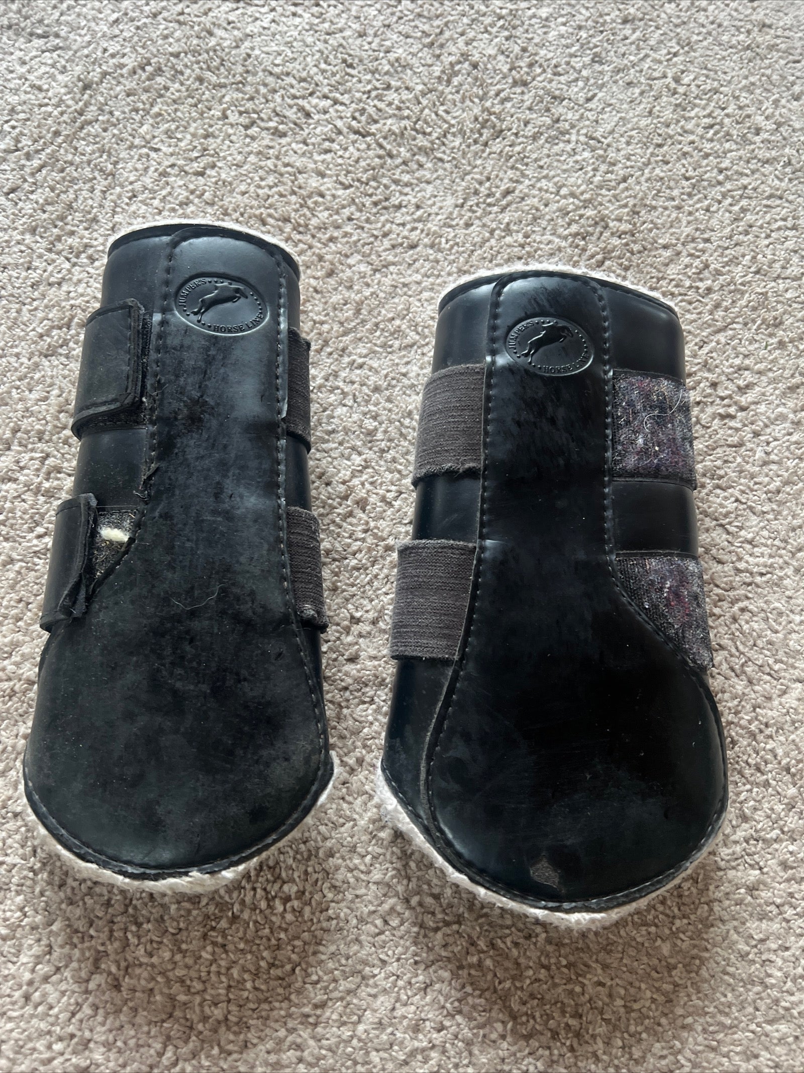 Jumpers Horse Line Fluffy Lined Brushing Boots