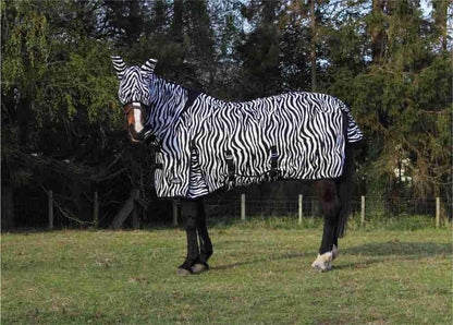 Jump Zebra Fly Rug & Free Mask .