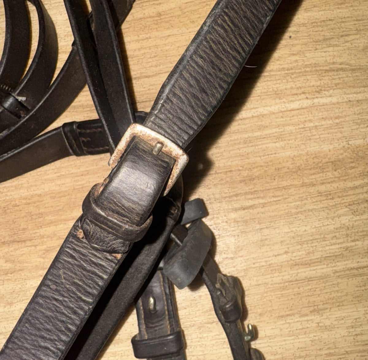 English Plain Leather Continental XF Reins #12