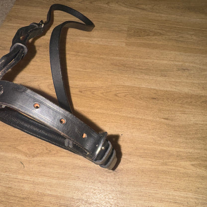 Black Pony Cavesson Noseband #111