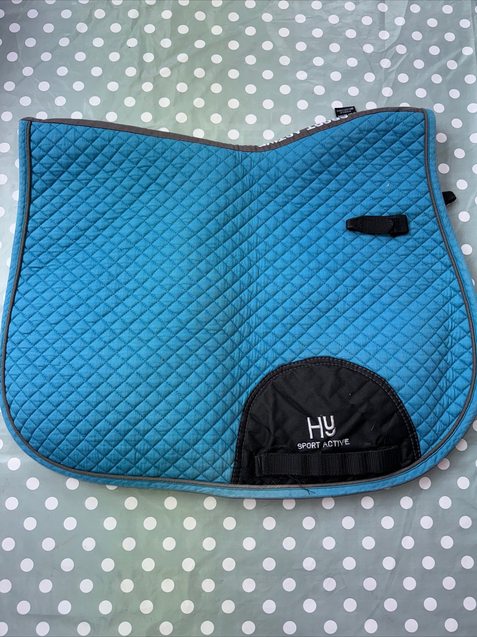 Hy Sport Size Cob To Full Blue Saddle Pad