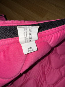 Rhinegold Bright Pink Full Saddle Pad