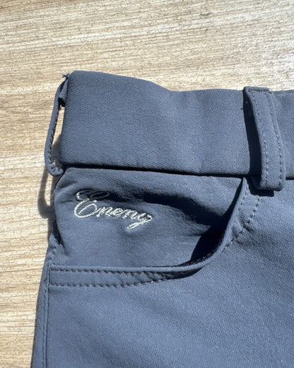 Eneng Grey Shell Stretchy Breeches 26” 28”  Ladies | Second Hand HorseRider Wear