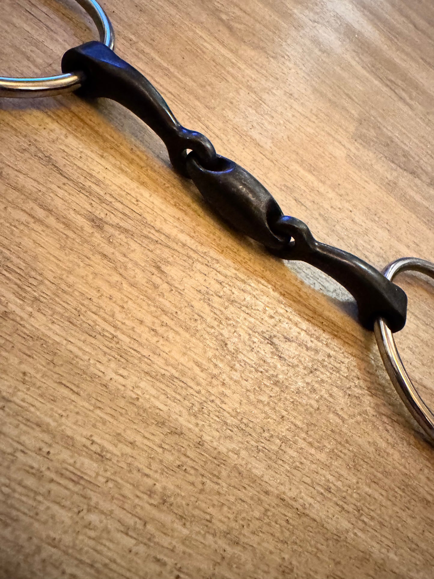 Korsteel 5” Sweet Iron Lozenge Loose Ring Snaffle