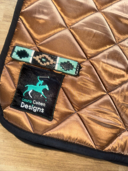Laura Cohen Size Full Saddle Pad - Gorgeous! Polo