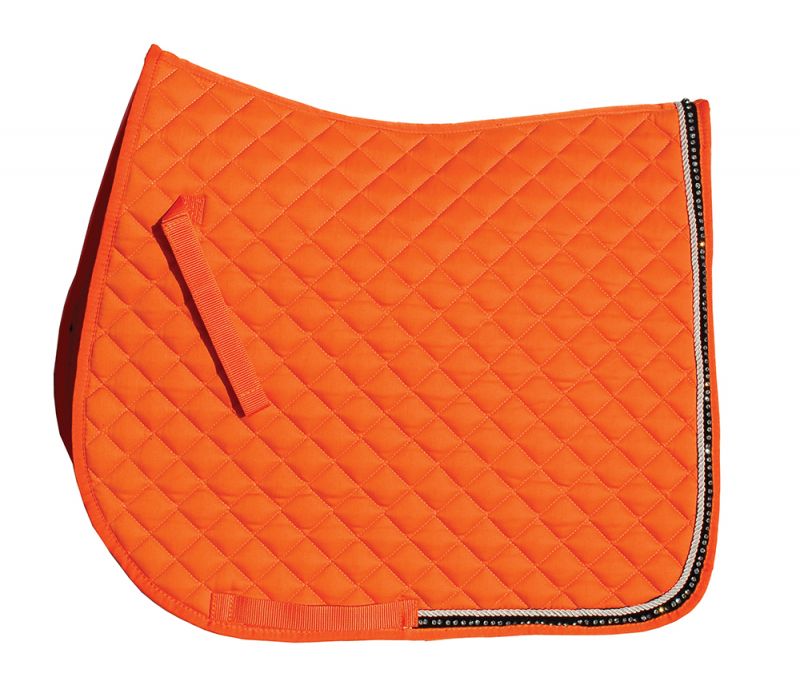 Rhinegold Elite Diamante Trimmed Saddle Cloth