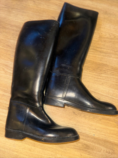 Aigle Size 6 XL Long Rubber Riding Boots