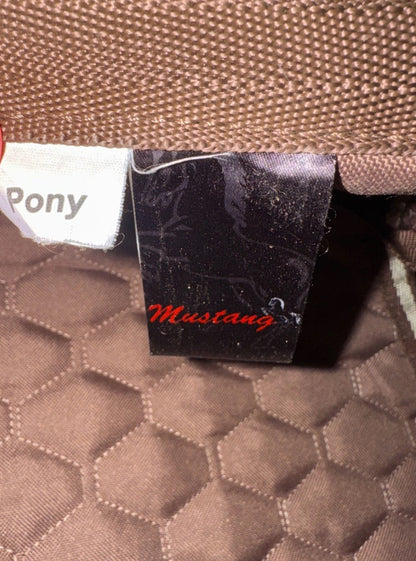 Mustang Brown Pony Size Saddle Pad