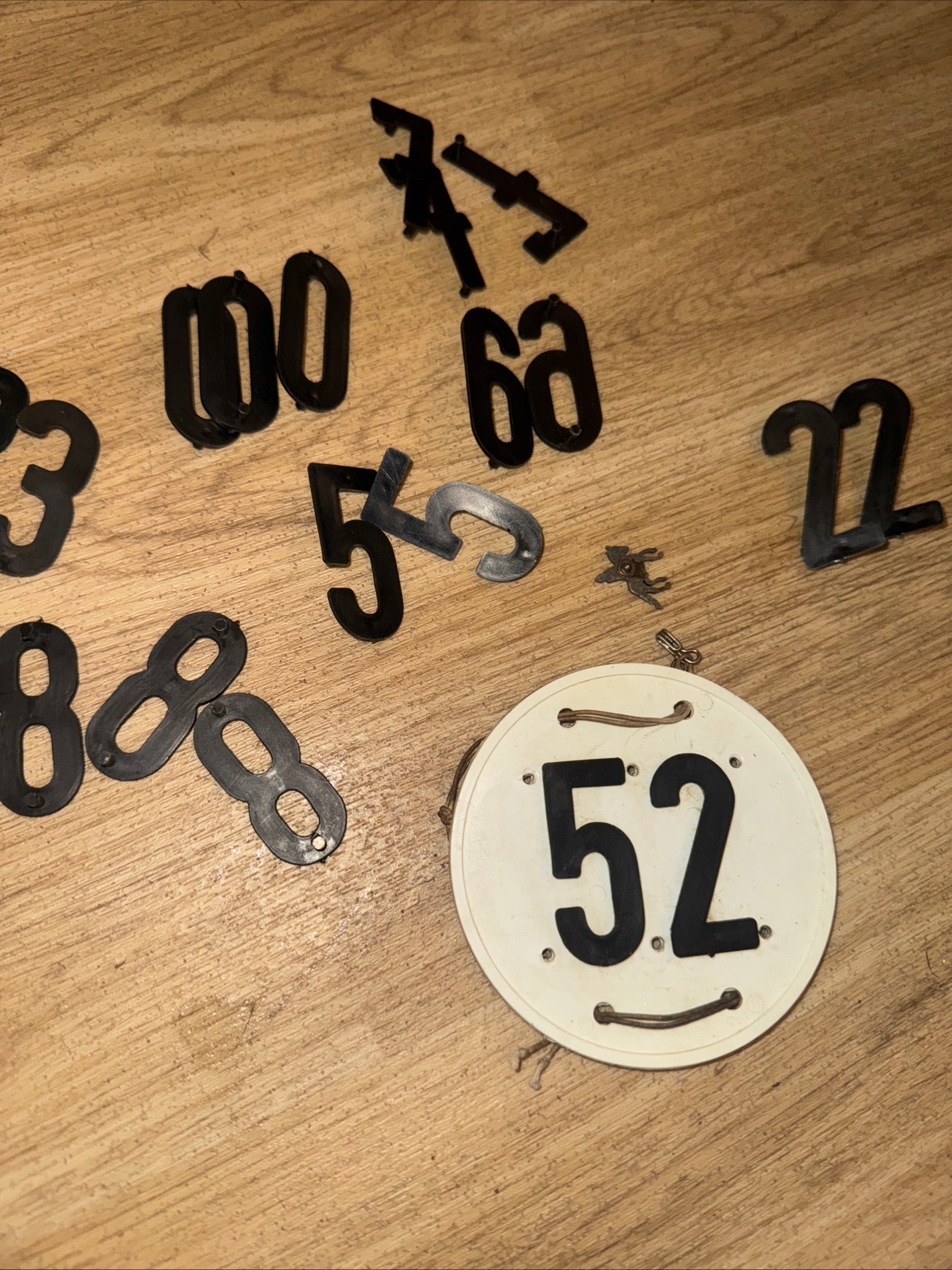 Bridle Competition Number Badge - FREE POST