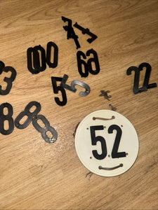 Bridle Competition Number Badge - FREE POST