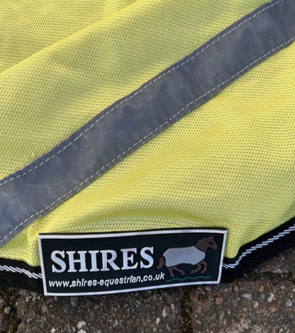 Shires Cob Size Mesh Fly Exercise Sheet