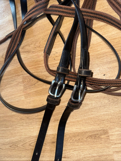 Driving Reins Size Full | Synthetic Web Grip