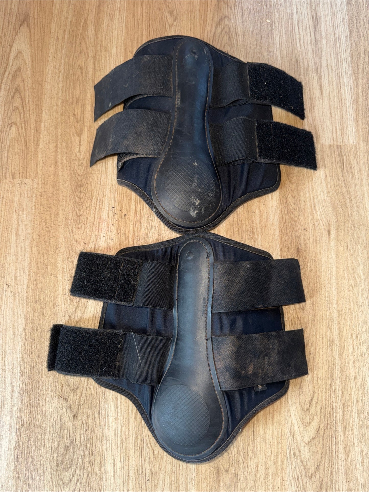 Black Size Pony Neoprene Brushing Boots | Second Hand Horse Tack Always For Sale