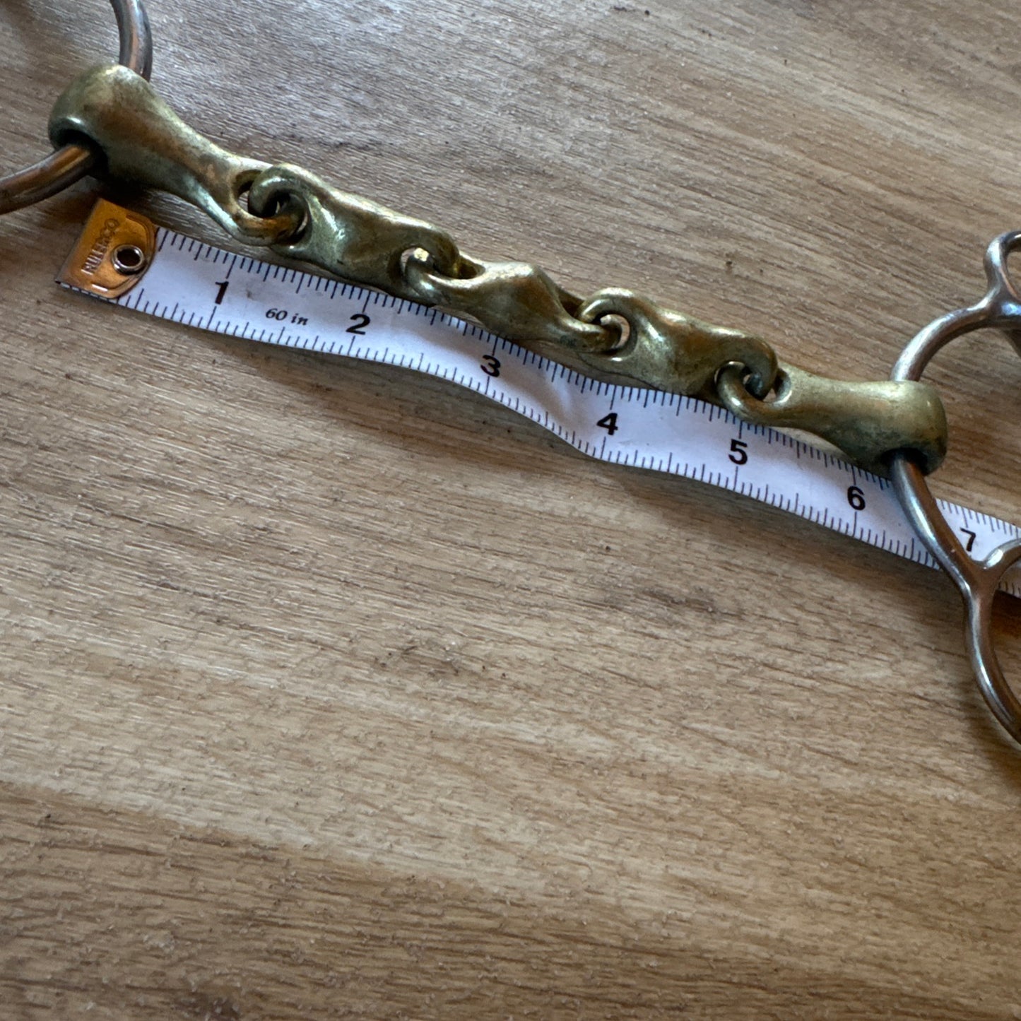 Gold Coloured 6” Waterford Universal Gag Bit | Second Hand Horse Tack