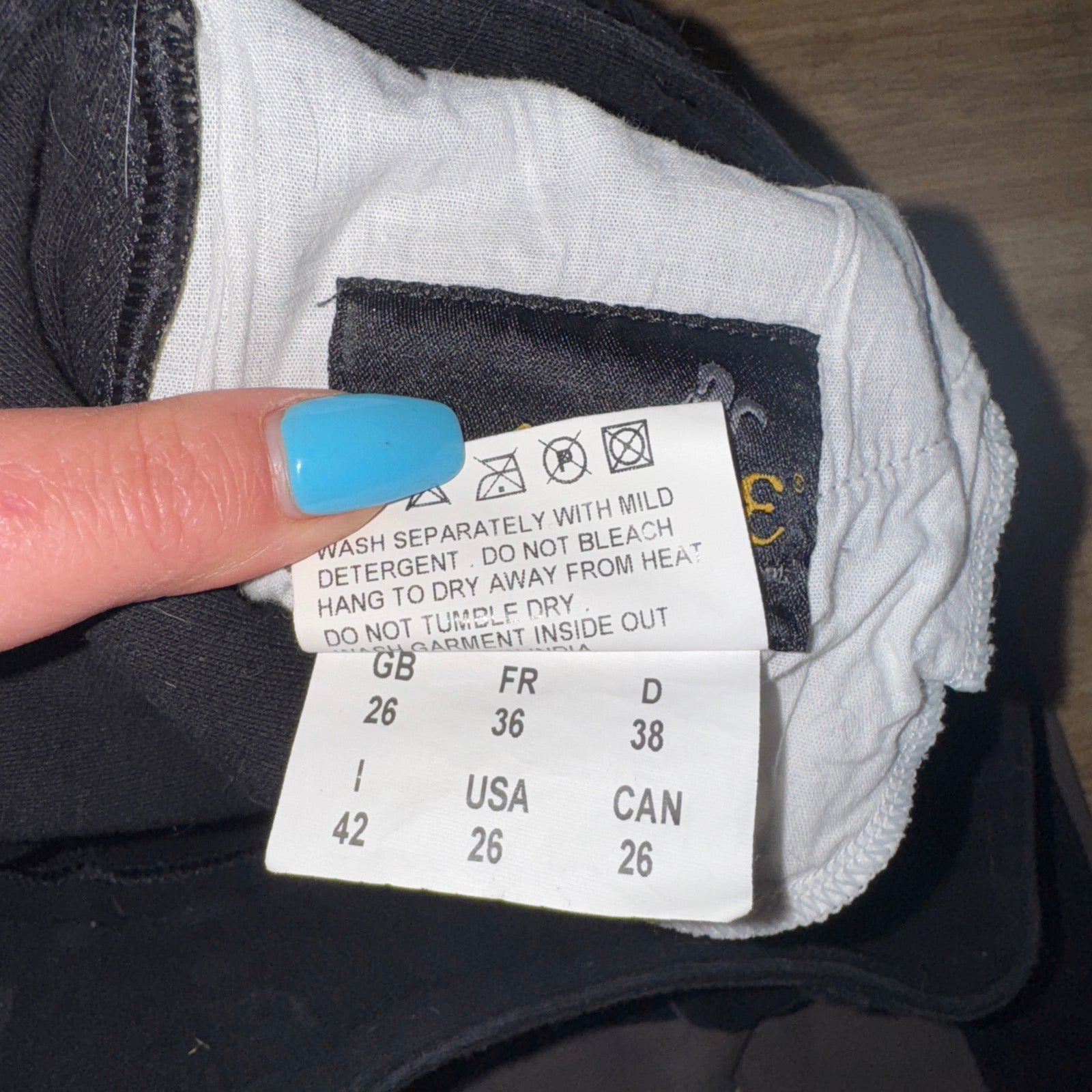 Caldene 26” Grey And Black Breeches