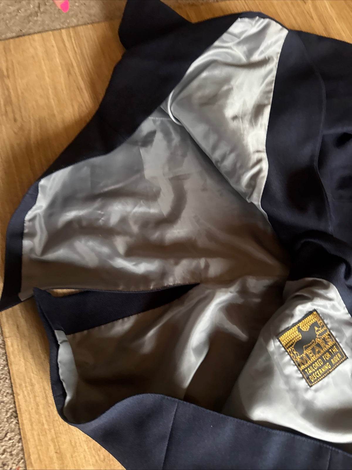 Mears Navy Show Jacket Size 42” Horse Showing #79