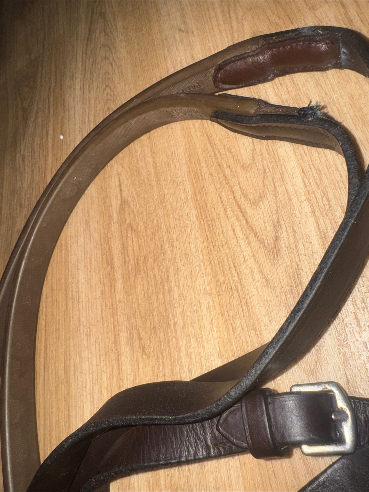 Brown Rubber EVENTA Reins Size X Full | Second Hand Horse Tack #890